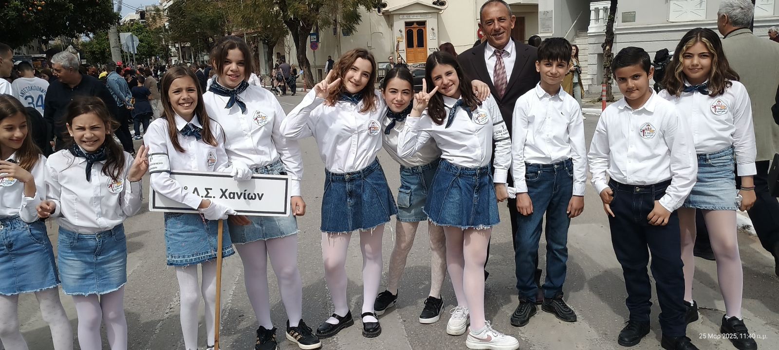 Ζωντανές εικόνες από την παρέλαση στα Χανιά – Τι είπαν δήμαρχος & φορείς.