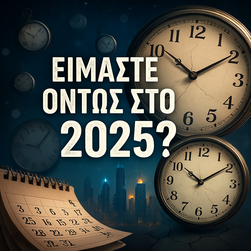 Κι αν δεν είμαστε στο 2025; Οι Θεωρίες που Αμφισβητούν τη Χρονολόγηση όπως την Ξέρουμε.