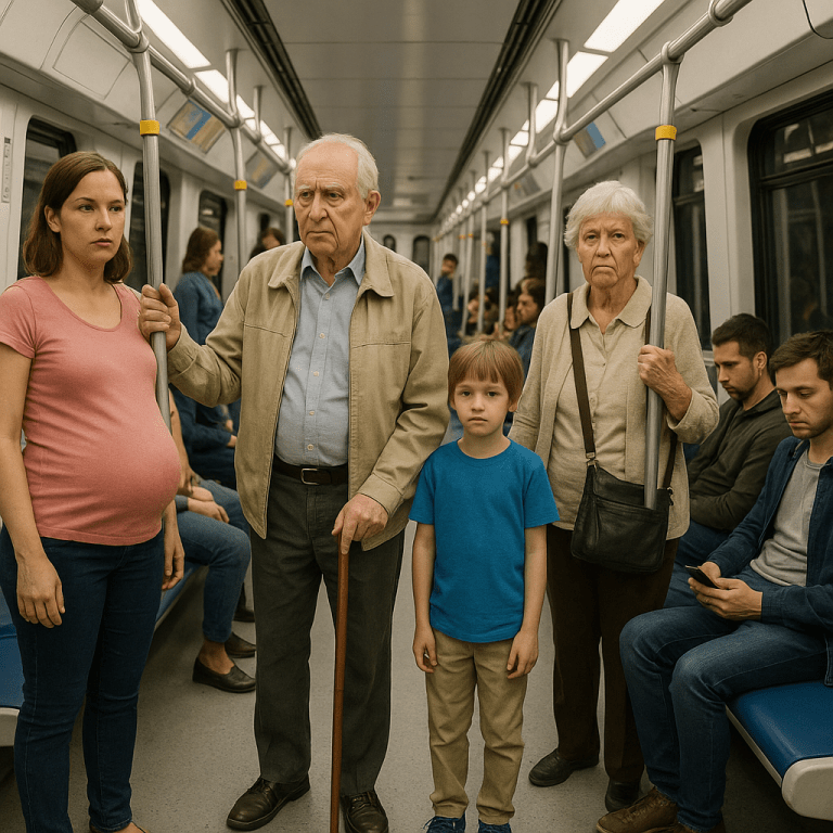 Στο μετρό στη Ρωσία υπάρχει προτεραιότητα. Στην Ελλάδα;