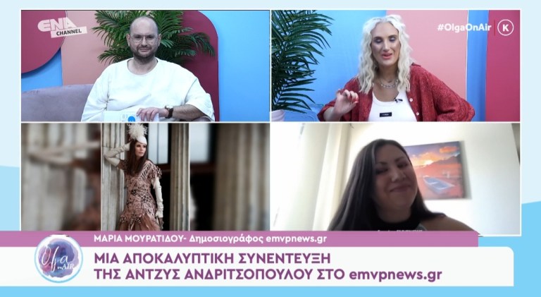Το EMVP News στην εκπομπή της Όλγας Σμαγάδου: Μια ζεστή συνάντηση on air.