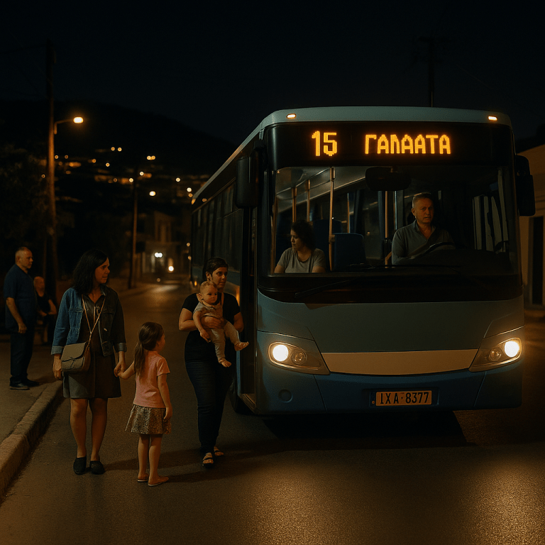 Καταγγελίες επιβατών για απαράδεκτη συμπεριφορά οδηγού στη γραμμή 15 προς Γαλατά.