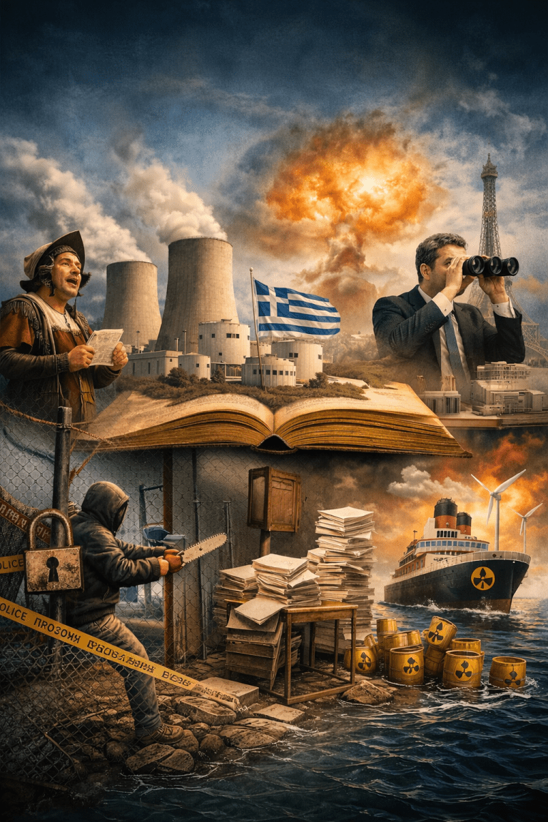 Πυρηνική Ενέργεια: Η Ελλάδα Γυρνά Σελίδα — Αλλά Ποιος Διάβασε τις Προηγούμενες;
