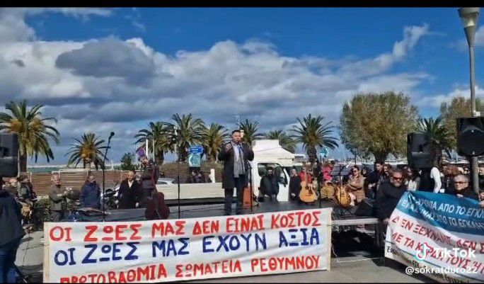 Ο Πρόεδρος της Αλβανικής Κοινότητας Ρεθύμνου μιλάει για τα Τέμπη: «Η τραγωδία μάς αφορά όλους»