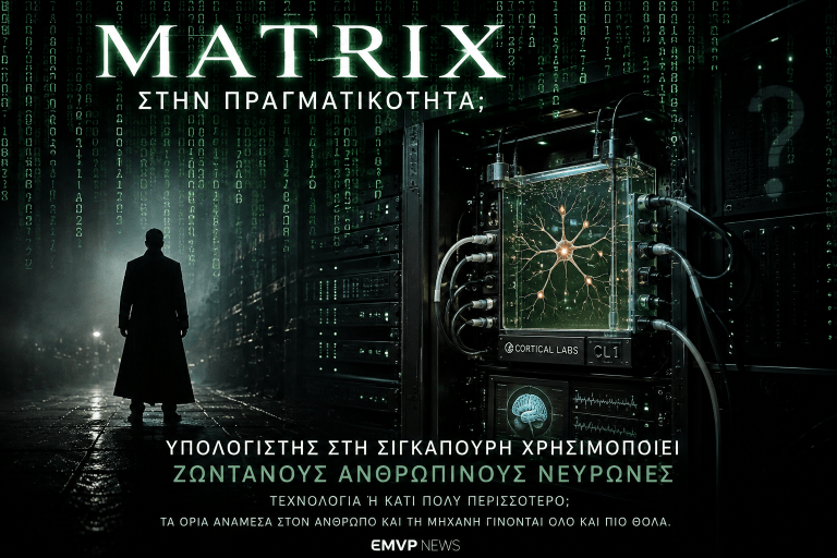 Matrix» στην πραγματικότητα; Υπολογιστής στη Σιγκαπούρη χρησιμοποιεί ζωντανούς ανθρώπινους νευρώνες