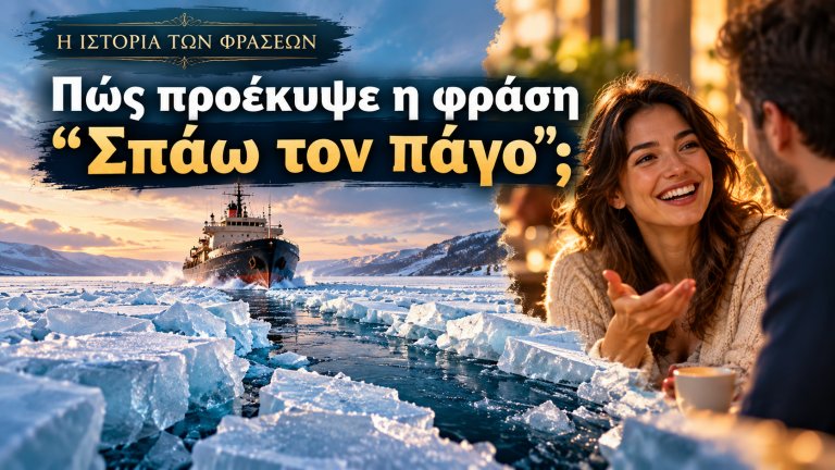 Πώς προέκυψε η φράση «Σπάω τον πάγο»; Η ιστορία πίσω από μια καθημερινή έκφραση